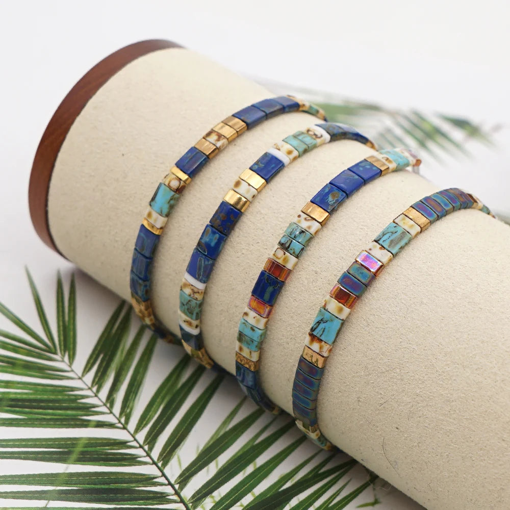 Miyuki Tila Retro Style Bracelet