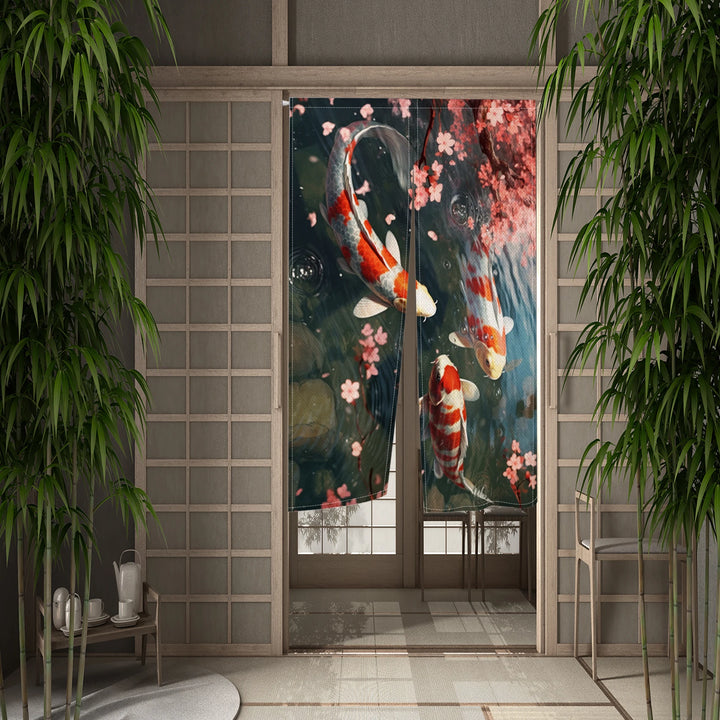 Rideau Japonais Koi de qualité