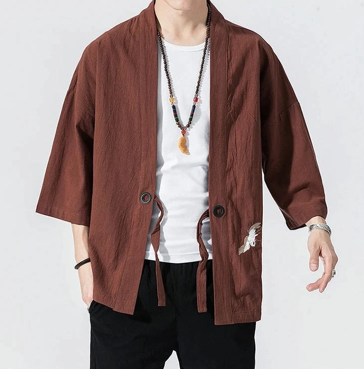 Cardigan Kimono Homme