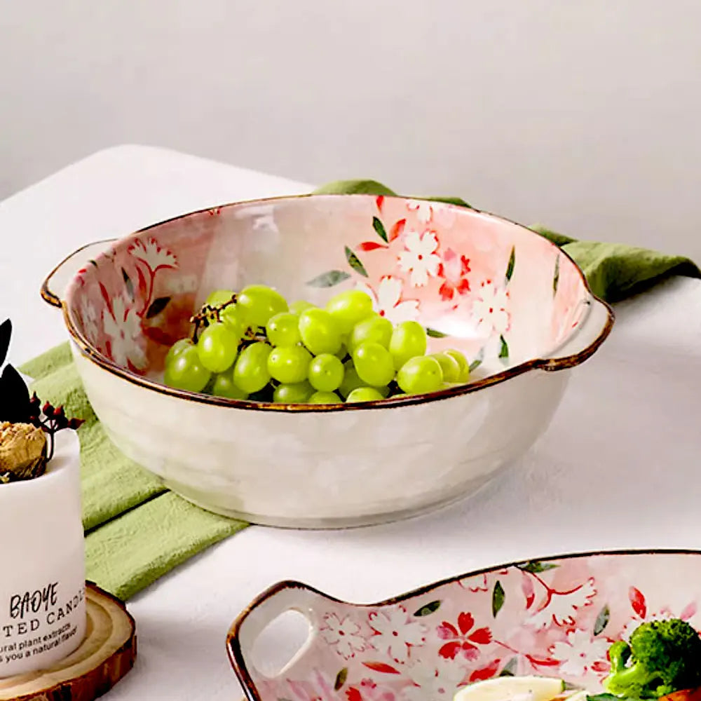 Bol Japobnais Fleuri Raisin