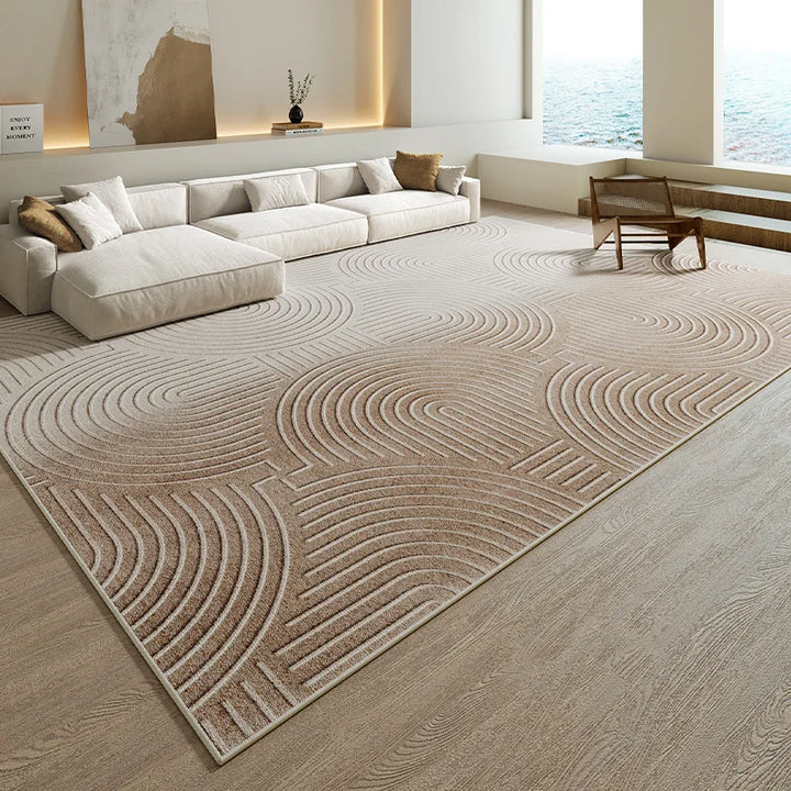 Tapis de salon japonais en relief