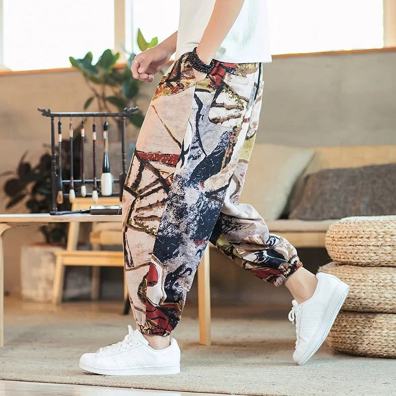 Colorful Japanese Pants