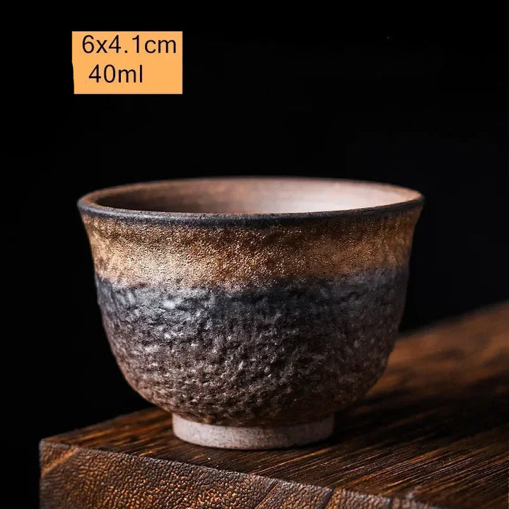 Japanese pottery cup