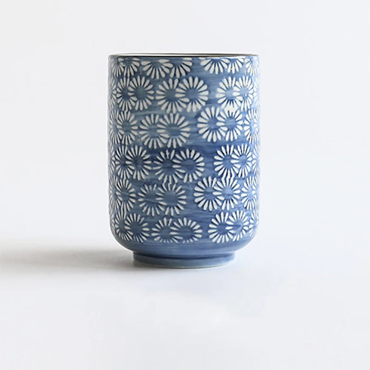 Tasse à thé japonais fleurs