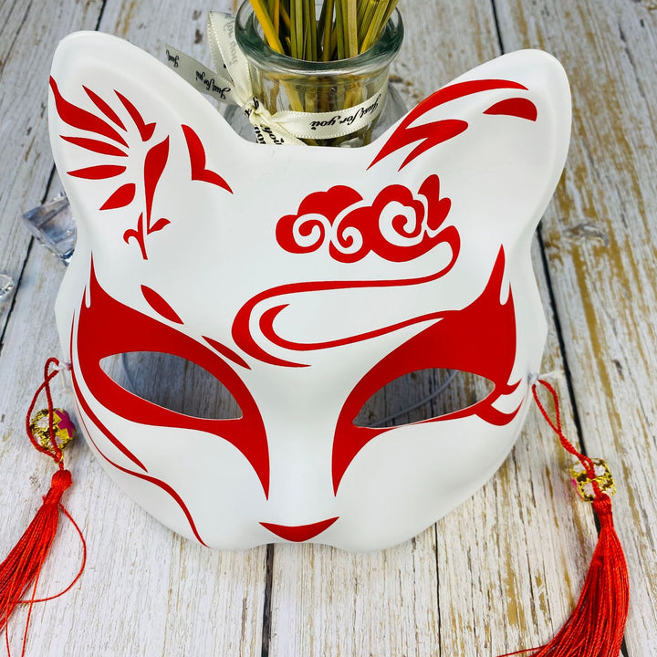 Japanische Katzenmaske