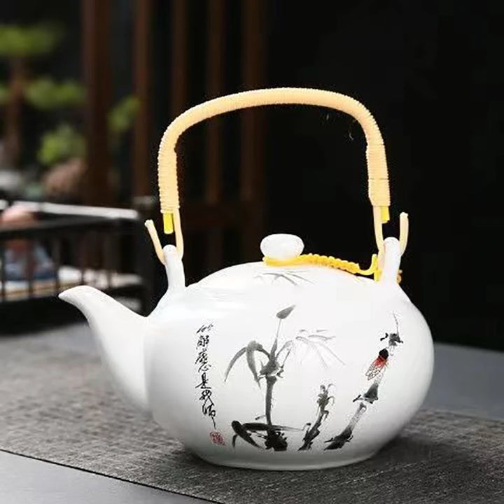 Théière Japonaise Vintage Blanc