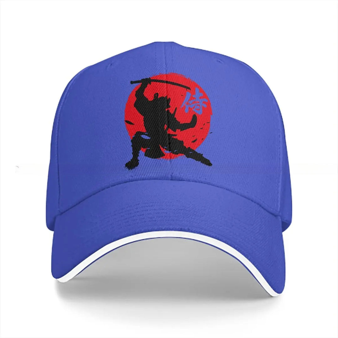 Casquette Japonaise Samourai Bleu