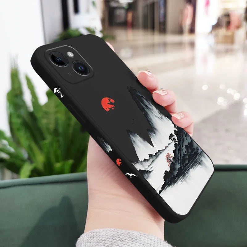 Coque de téléphone japonaise nature