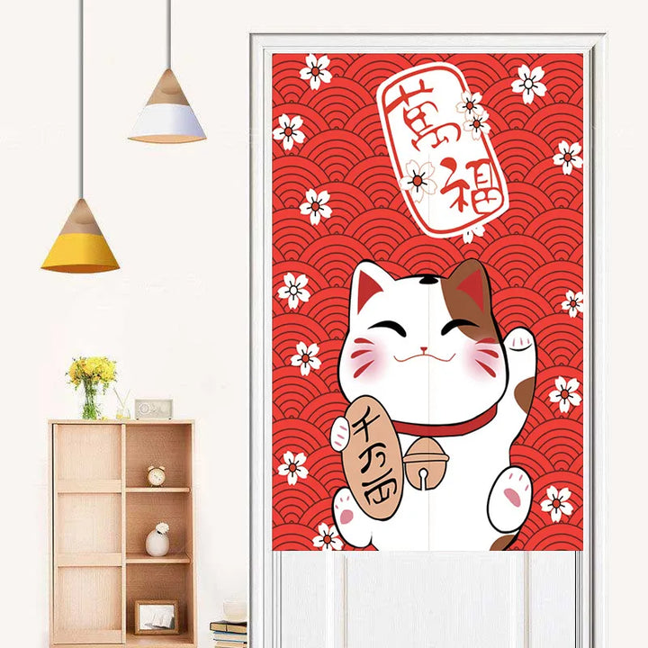 Rideau Japonais Chat