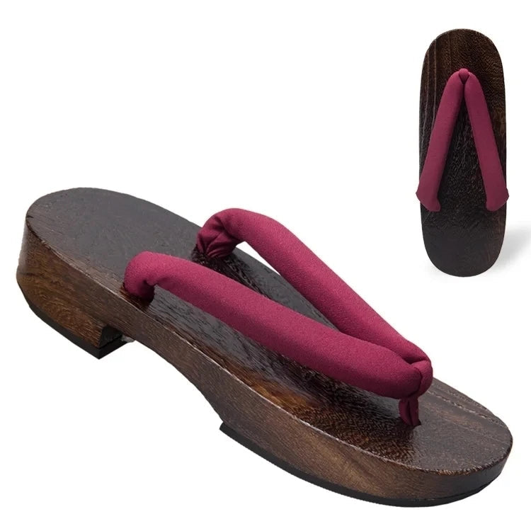 Geta Japonais D’été Femme Violet foncé