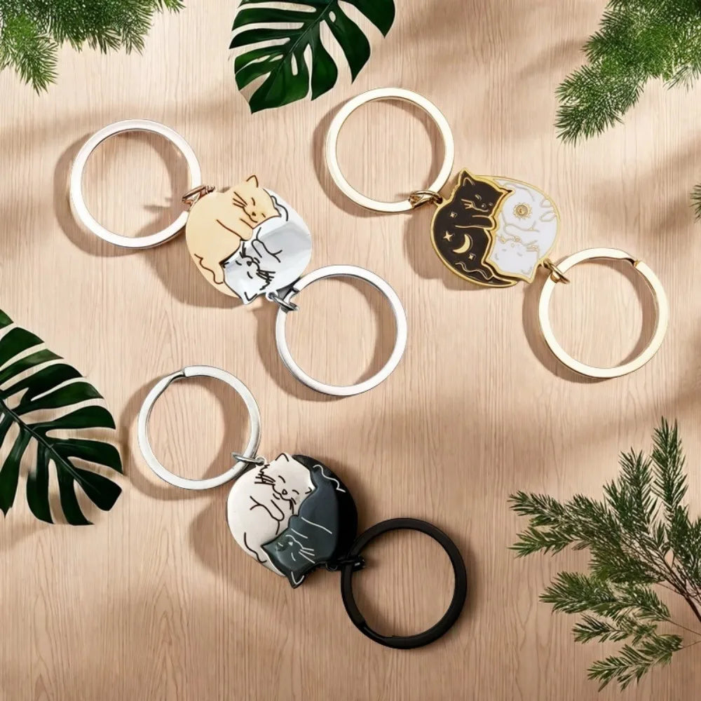 Porte-clés Japonais Couple Chat