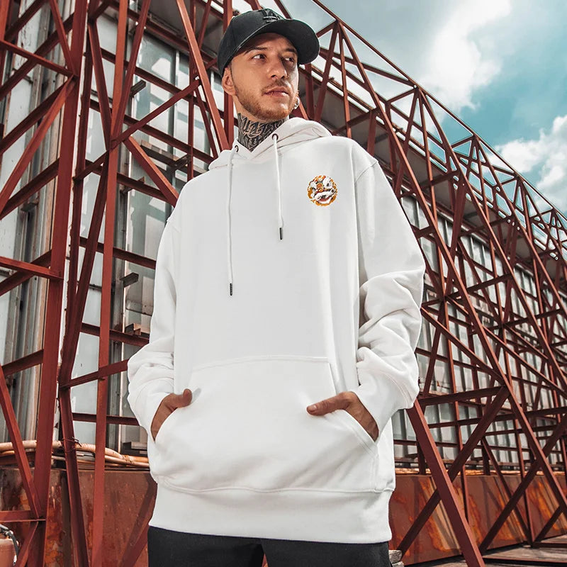 Sweat Motif Japonais Oversize