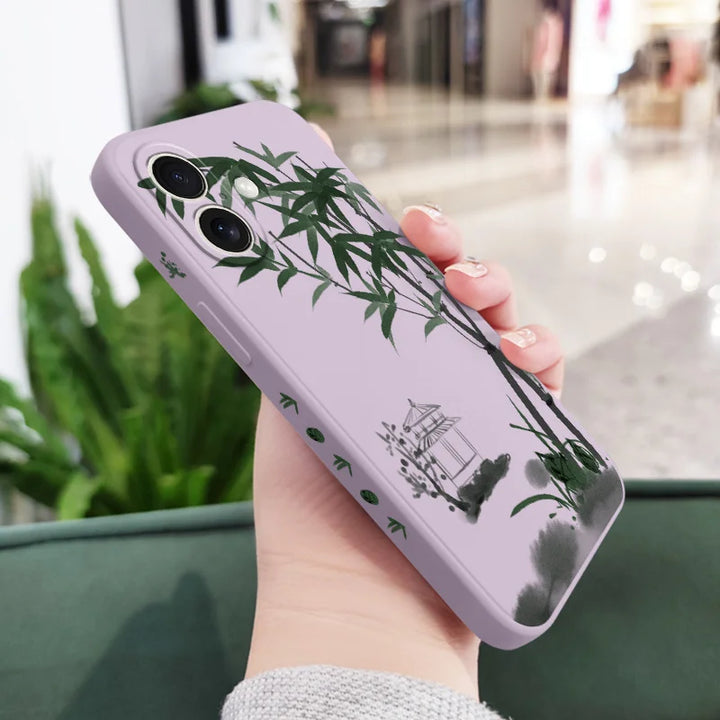 Coque de téléphone japonaise zen bambou