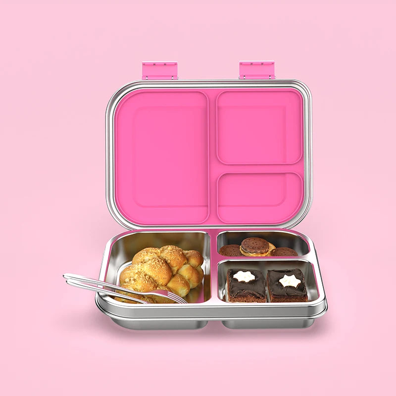 Boîte à Lunch Style Bento en inox