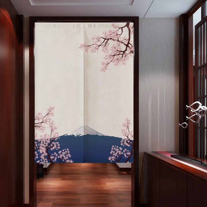 Rideau Japonais Brodé