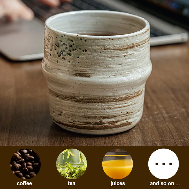Tasse japonaise à café rétro