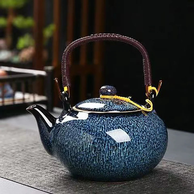 Théière Japonaise Vintage Bleu