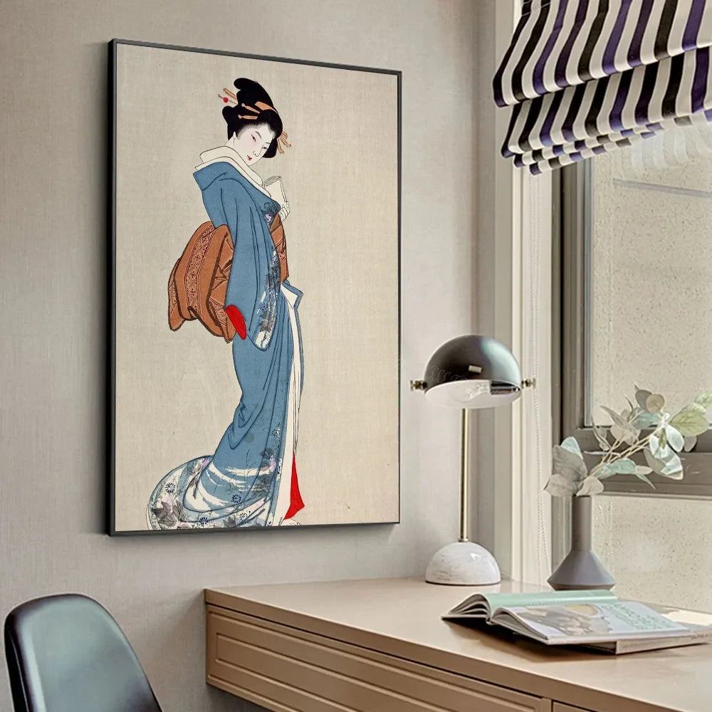 Tableau Japonais Danseuse Shirabyoshi