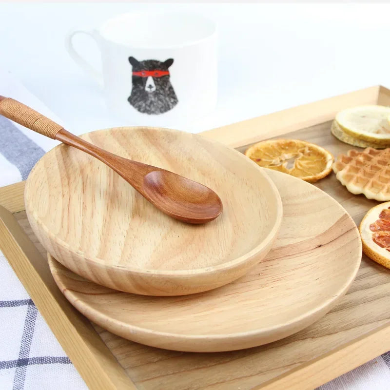Japanese Wooden Plate