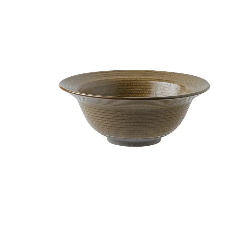 Bol Japonais Artistique Marron
