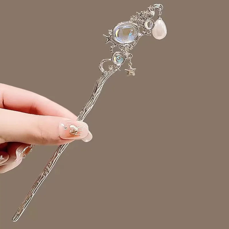 Épingle Japonaise à Breloques sophistiquée