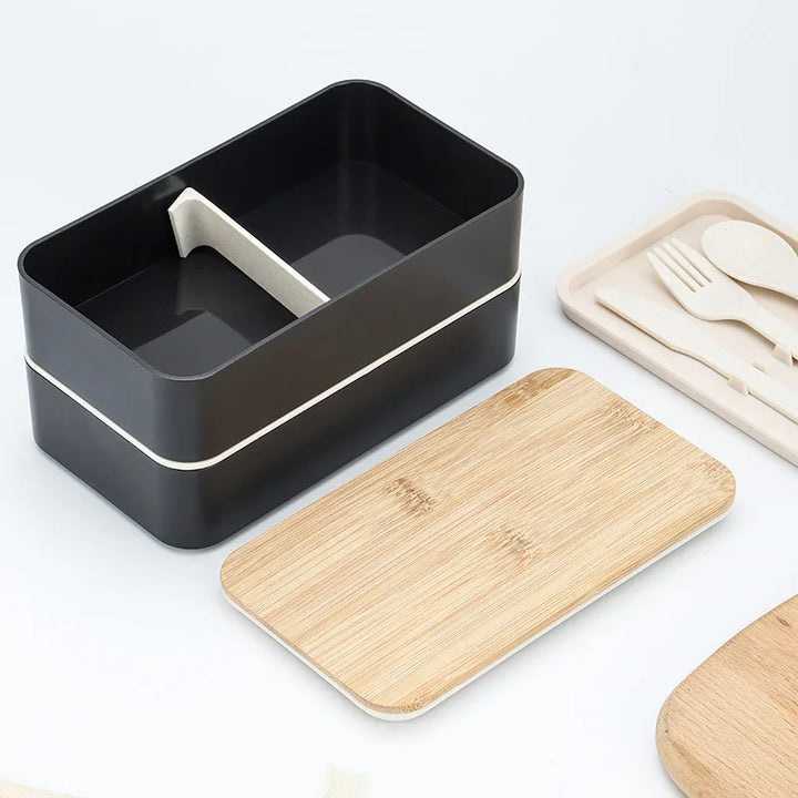 Bento box japonais noir