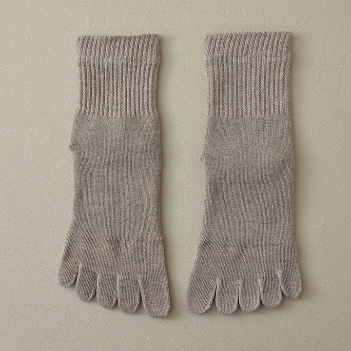 Chaussettes Japonaises d’Hiver Marron Clair