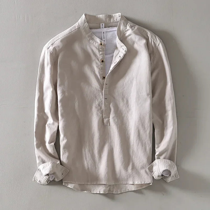 Chemise Japonaise Légère Gris