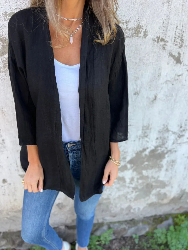 Veste Kimono Femme en Coton
