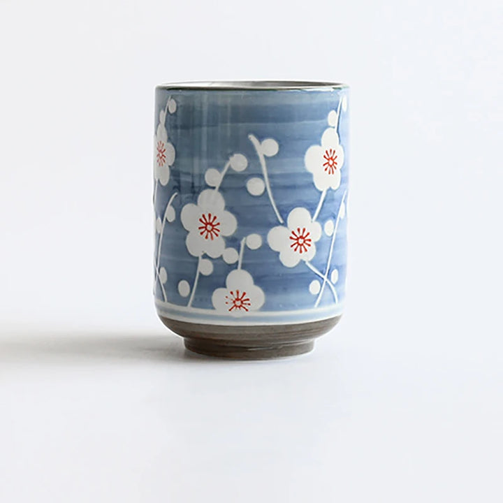 Tasse à thé japonais fleurs