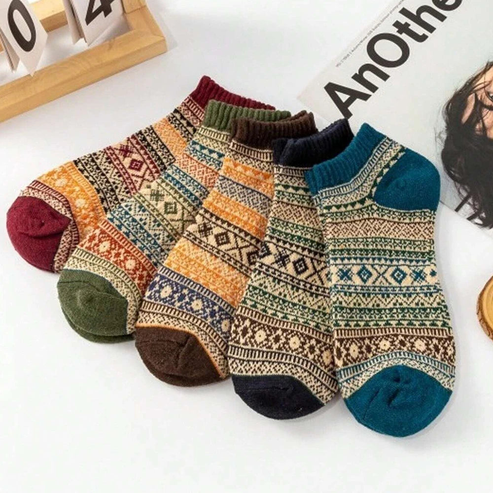 Chaussettes Japonaises Hivernales Courtes