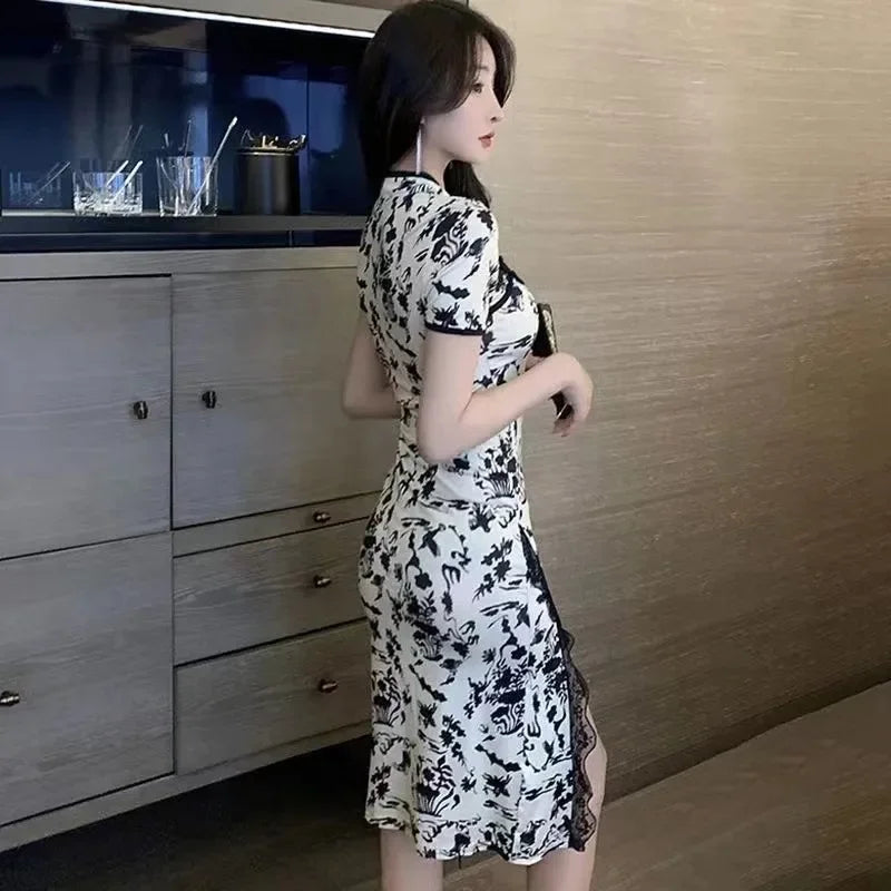 Robe Japonaise Élégante Légère