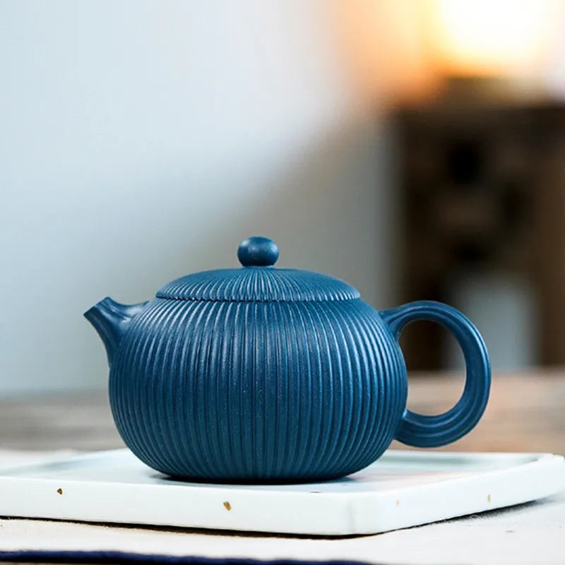 Théière Japonaise à Rayures Élégante