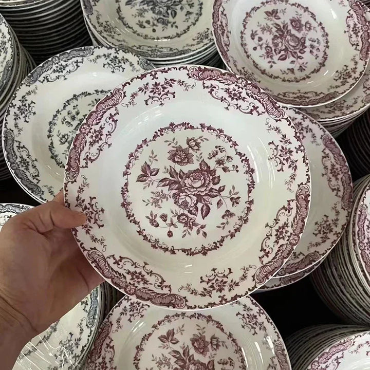 Assiette Japonaise Fleurie