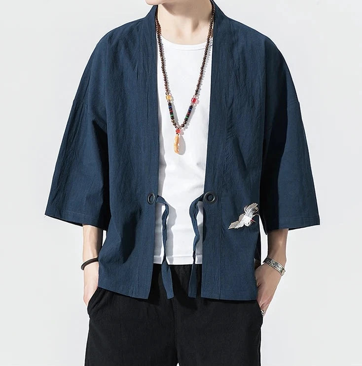 Cardigan Kimono Homme Traditionnel