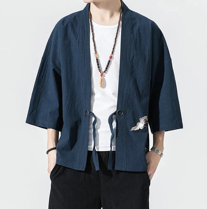 Cardigan Kimono Homme Traditionnel