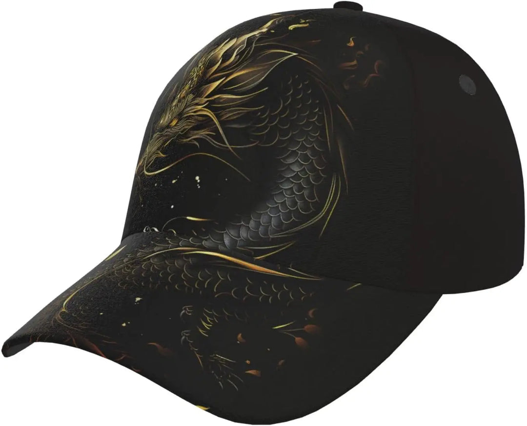 Casquette Japon Dragon Épuré