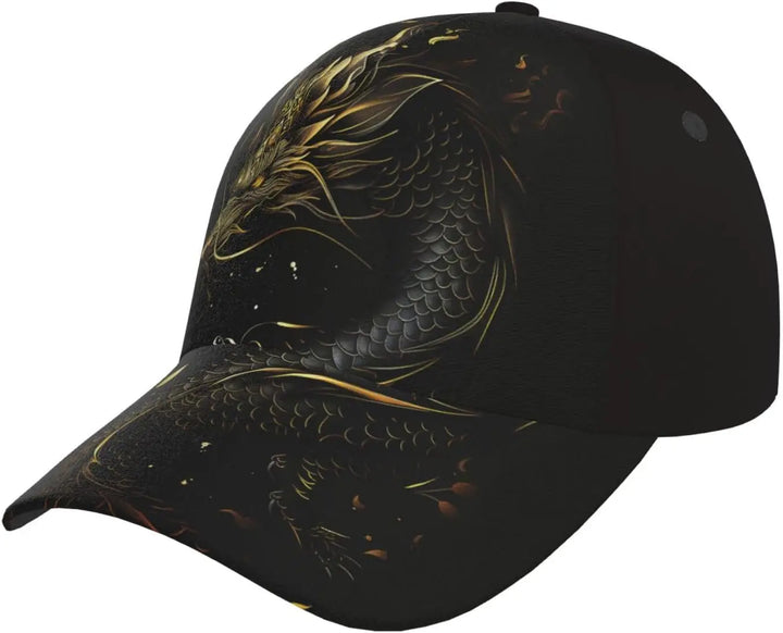 Casquette Japon Dragon Épuré