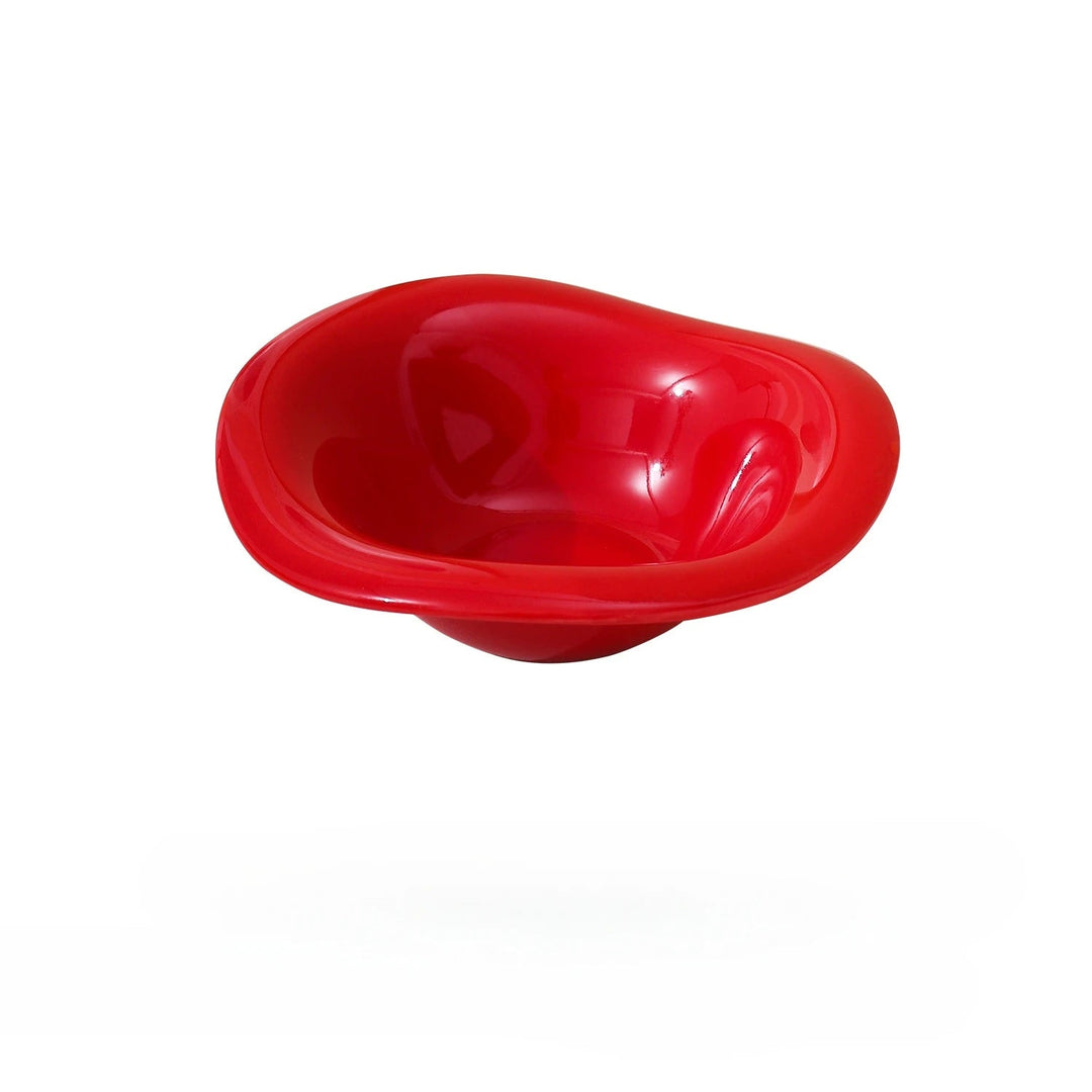Petit Bol Japonais Irrégulier Rouge