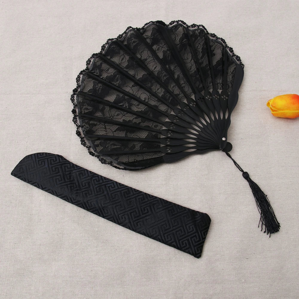 Éventail Japonais Gothique