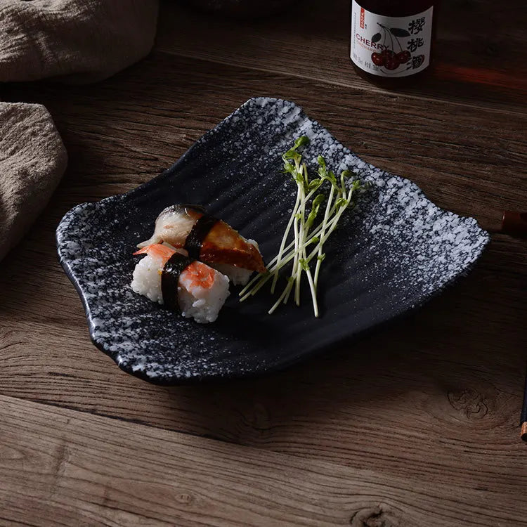 Assiette Japonaise de Sushi Originale raffinées