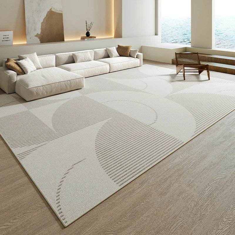 Tapis de salon japonais en relief