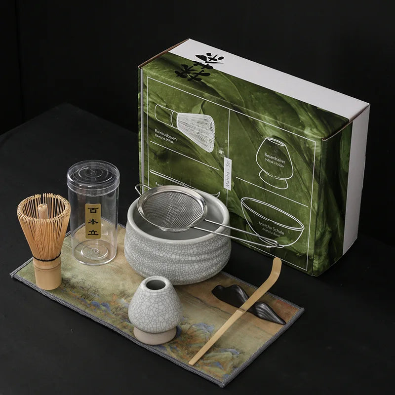 Kit A Matcha Coffret Matcha Kit Complet Cérémonie Du Thé Matcha Kit A Matcha Coffret Matcha Kit Complet Cérémonie Du Thé Matcha