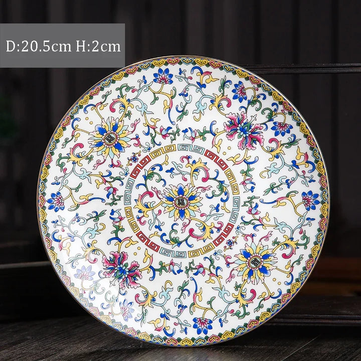 Japanese Artistic Ceramic Plate