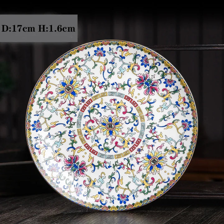 Japanese Artistic Ceramic Plate