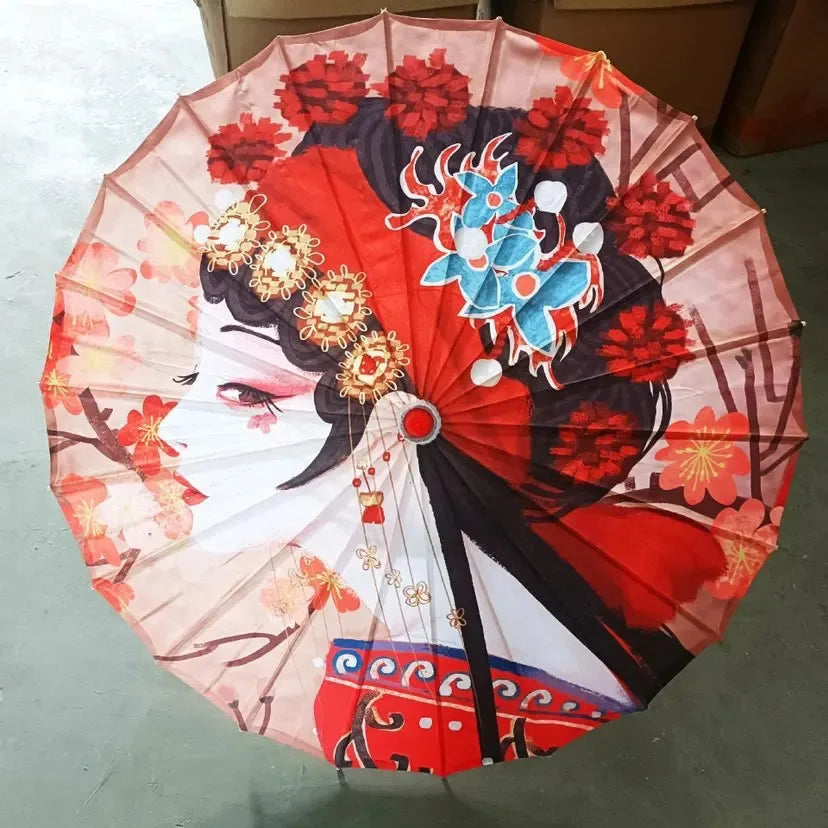 Ombrelle Japonaise à Motifs Femme