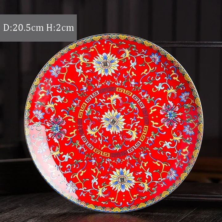 Japanese Artistic Ceramic Plate