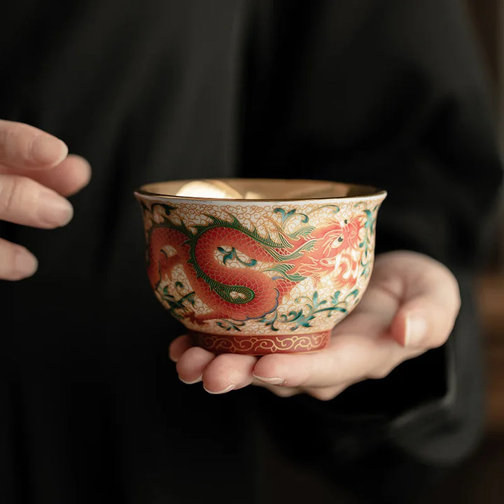 Tasse japonaise dragon