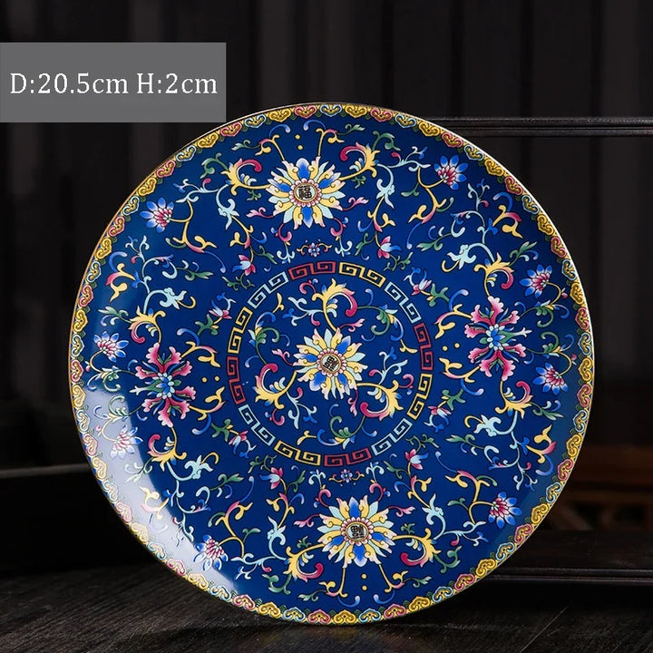 Japanese Artistic Ceramic Plate
