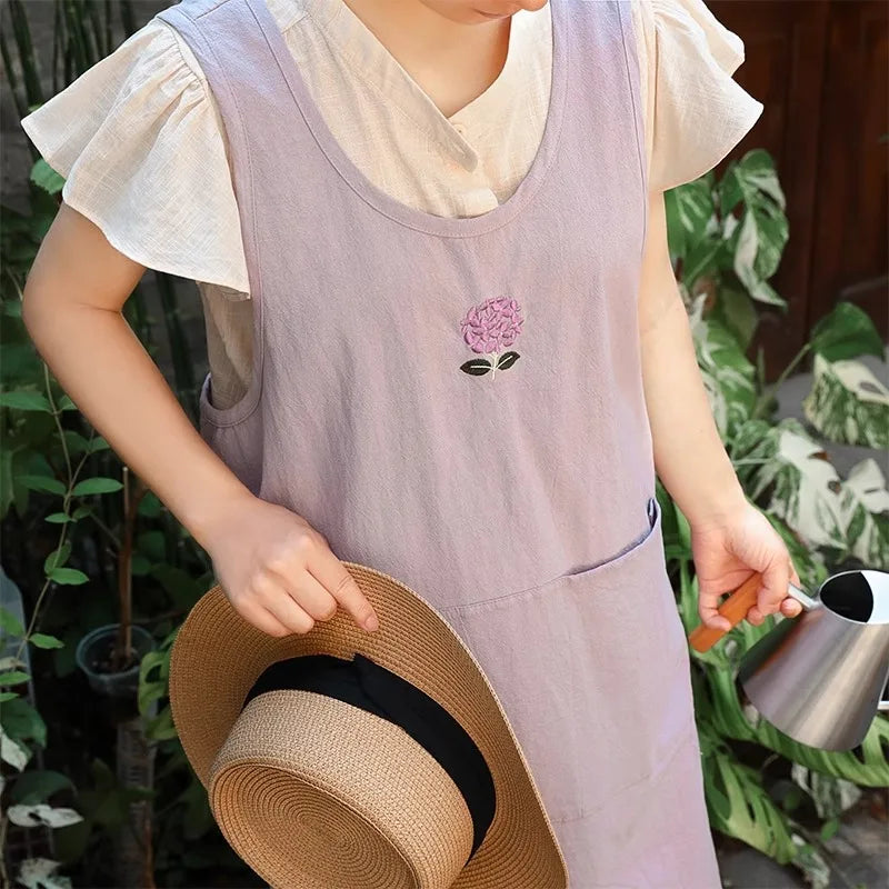 Tablier Japonais Respirant Violet